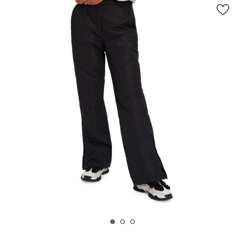 Noize Desiree Zip Ankle Ski Pants | Black | Worn Once | Cold-Weather Performance